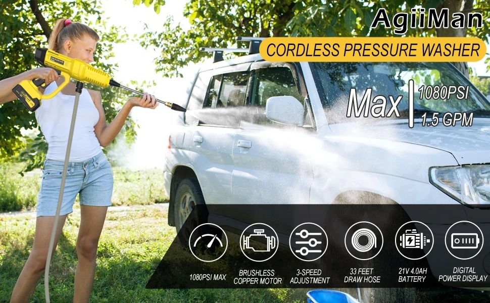 cordless pressure washer