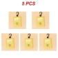 Bright Yellow 5pcs