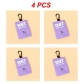 Purple 4pcs