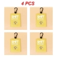 Bright Yellow 4pcs